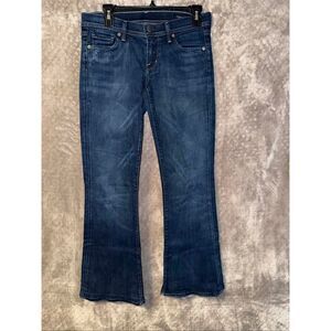 Citizens of humanity by Jerome Dahan dark wash bootcut jeans non distressed size